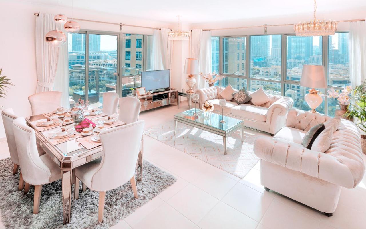 Elite Royal Apartment - Full Burj Khalifa & Fountain View - Pearl Dubaj Zewnętrze zdjęcie